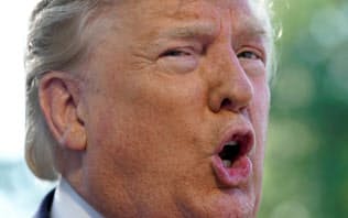 トランプ米大統領はメキシコからの輸入品全てに追加関税を課す=ロイター トランプ米大統領はメキシコからの輸入品全てに追加関税を課す=ロイター