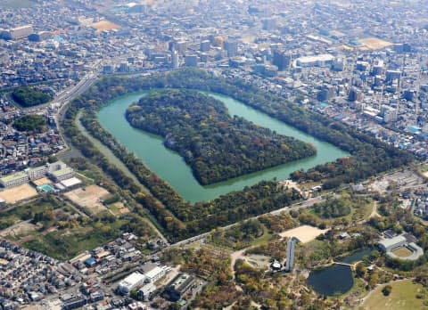 仁徳天皇陵古墳(大山古墳)=堺市