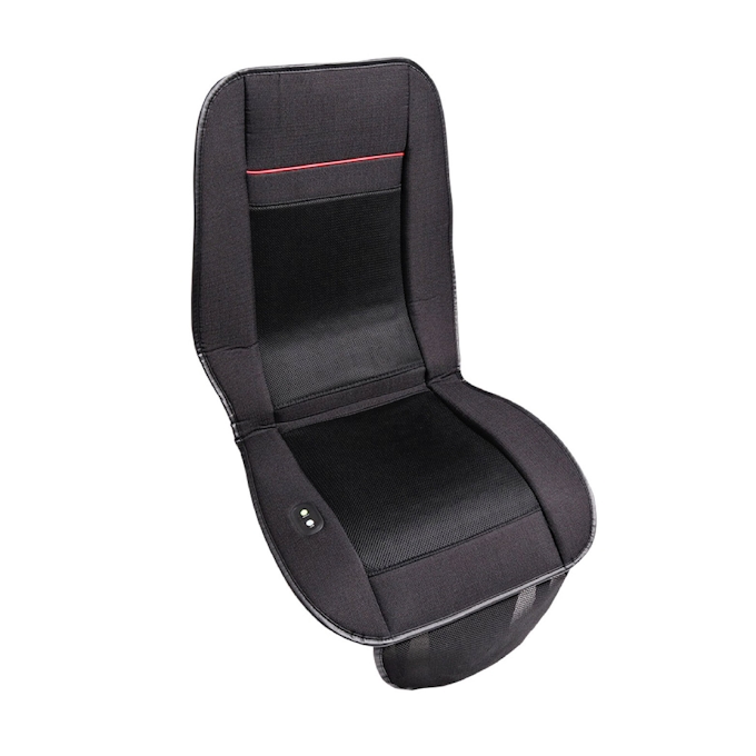 お尻や背中が蒸れない車用シート サンコー 日本経済新聞