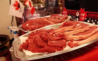 カナダ産牛肉は日本人好みの食味との評価が高い