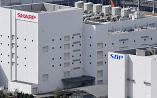 シャープの戴正呉会長兼社長は堺工場を運営するSDPを、高精細のテレビ事業を育成するカギになると指摘した