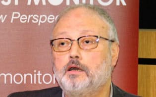 サウジアラビア人記者のジャマル・カショギ氏は18年10月、トルコのサウジ総領事館に入った後、殺害された(18年9月にロンドンで撮影)=ロイター サウジアラビア人記者のジャマル・カショギ氏は18年10月、トルコのサウジ総領事館に入った後、殺害された(18年9月にロンドンで撮影)=ロイター