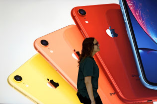 アップルはスマホなどについて制裁関税対象からの除外を要望した=ロイター アップルはスマホなどについて制裁関税対象からの除外を要望した=ロイター