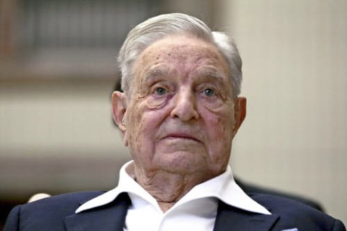 米著名投資家ジョージ・ソロス氏など19人の米億万長者らは24日、超富裕層税を支持する公開書簡を公表した=AP