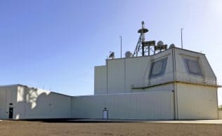 米ハワイ州カウアイ島にある地上配備型迎撃システム「イージス・アショア」の米軍実験施設=共同 米ハワイ州カウアイ島にある地上配備型迎撃システム「イージス・アショア」の米軍実験施設=共同