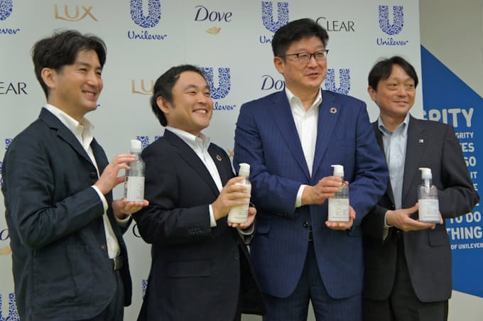 ユニリーバ日本法人 年に全ボトルを再生品に 日本経済新聞