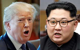 トランプ米大統領と北朝鮮の金正恩委員長=ロイター トランプ米大統領と北朝鮮の金正恩委員長=ロイター