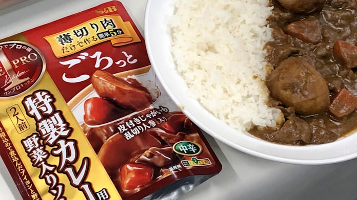 エスビー食品 5分でできるカレー 肉だけ用意 日本経済新聞