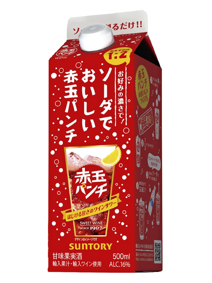 サントリーワイン 家庭で好みの濃さで 赤玉パンチ 日本経済新聞 サントリーワイン 家庭で好みの濃さで 赤玉パンチ 日本経済新聞