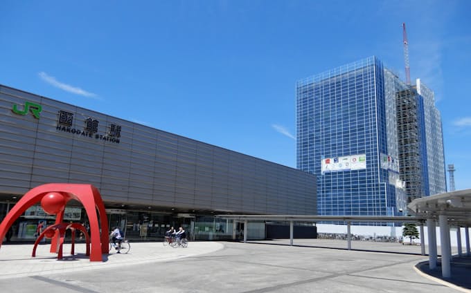 函館駅前に商業機能回帰 7月中にも再開発準備組合 日本経済新聞