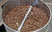 コーヒーの生豆の良さを最大限引き出すため焙煎技術を磨く