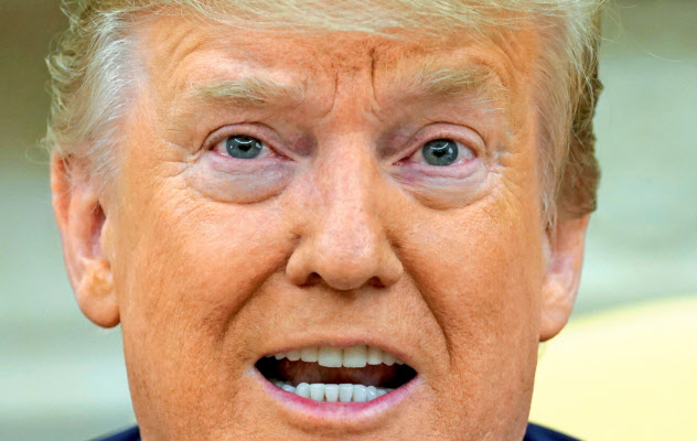 トランプ氏は「中国がとてつもない量の農産品をすぐに買う」と主張していた=ロイター トランプ氏は「中国がとてつもない量の農産品をすぐに買う」と主張していた=ロイター