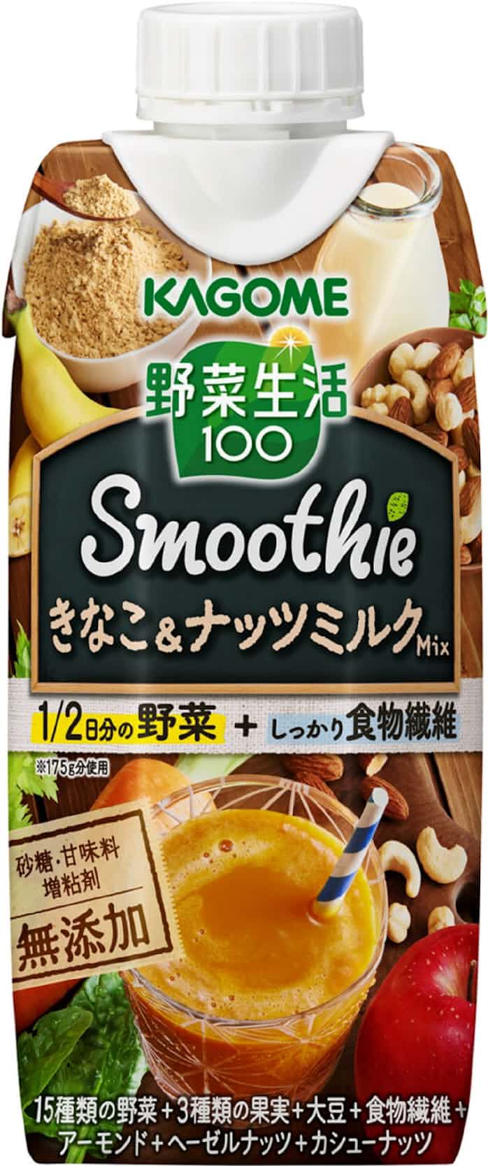 カゴメ 野菜スムージーから きなこ味 日本経済新聞