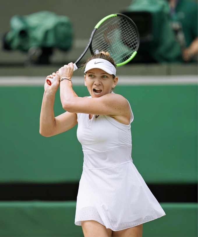決勝進出のハレプ 闘争心尽きず ウィンブルドン 日本経済新聞