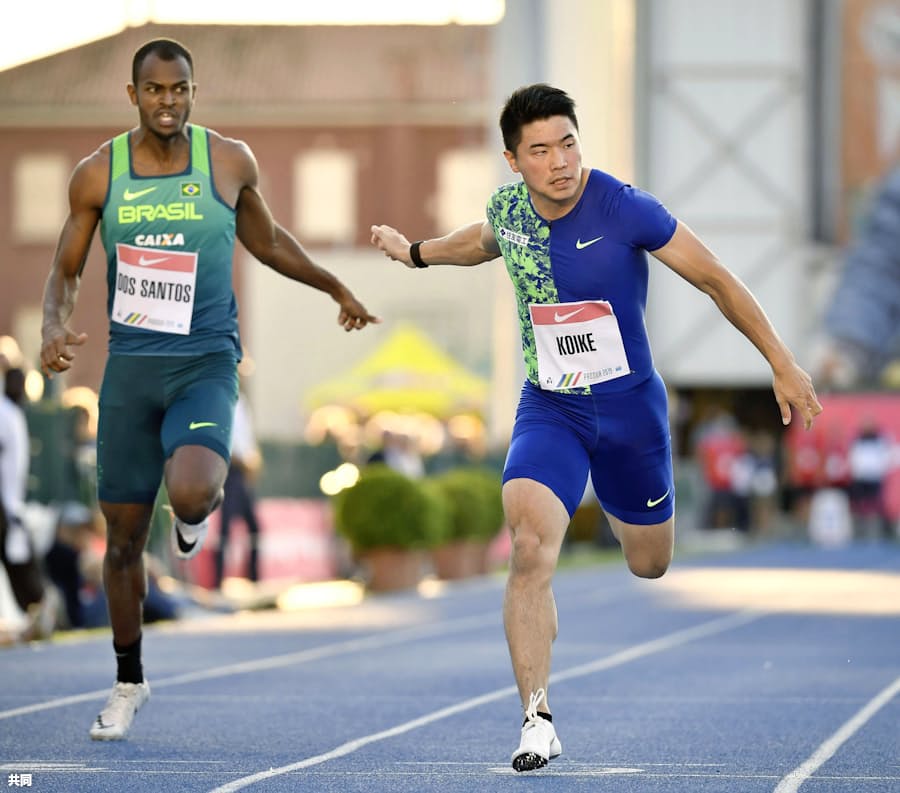 陸上男子100 小池が10秒11で2位 国際競技会 日本経済新聞