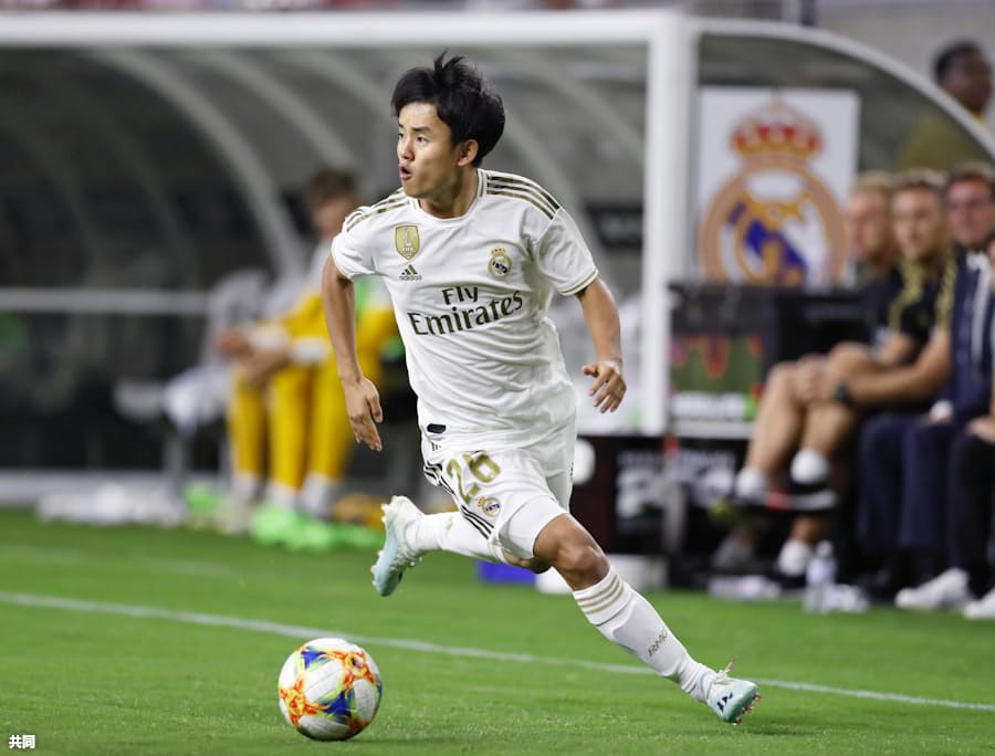 レアル久保が実戦デビュー 強化試合で後半出場 日本経済新聞