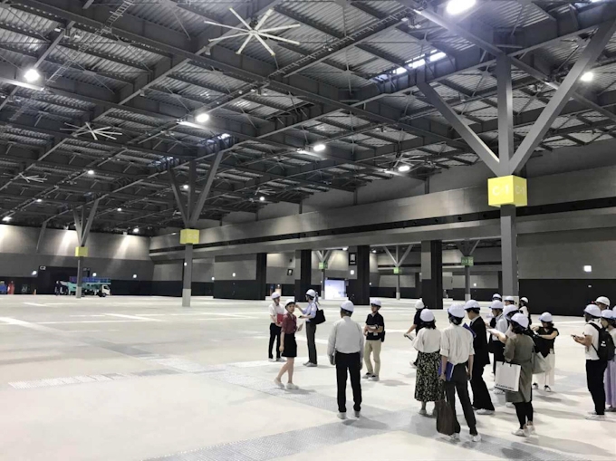 国内最大級の国際展示場内を公開 アイチ スカイ エキスポ 日本経済新聞