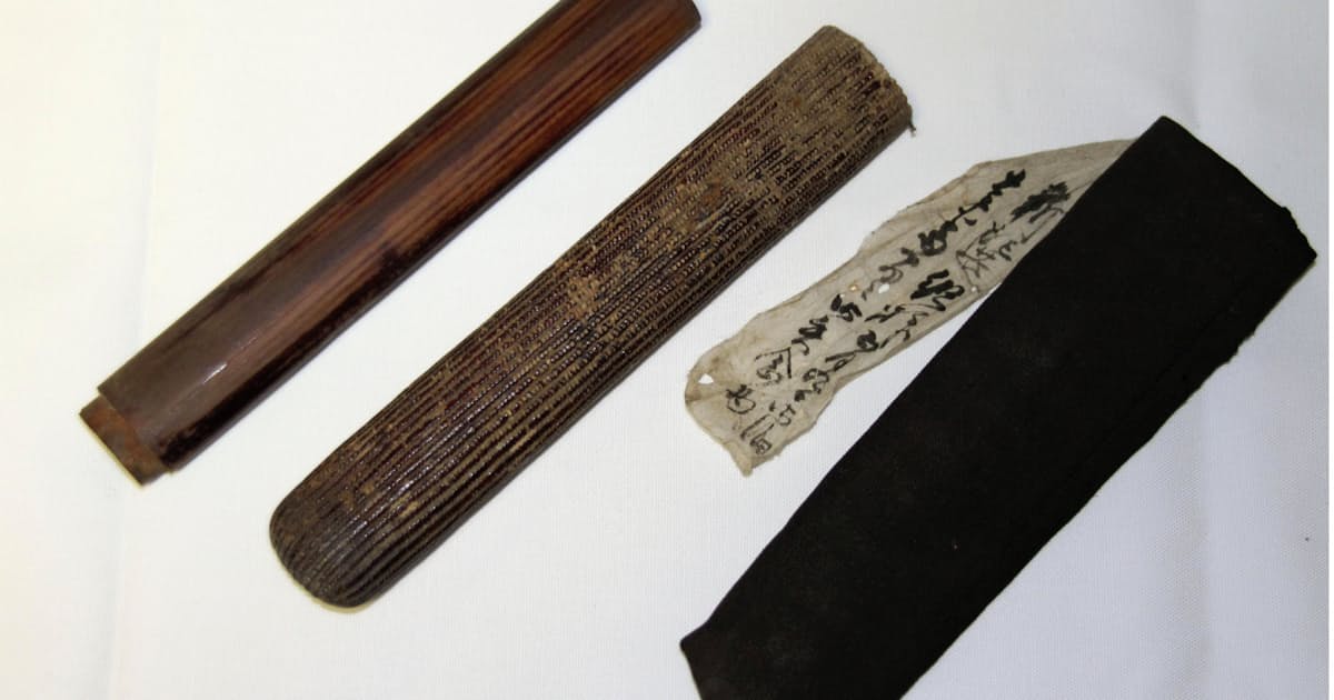 草津宿本陣に新選組忘れ物 土方歳三ら きせる入れ 日本経済新聞