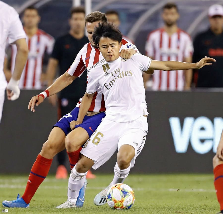 レアル久保は途中出場 強化試合 アトレチコに7失点で大敗 日本経済新聞