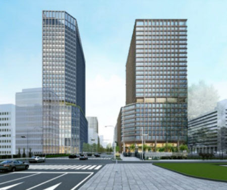 大阪 淀屋橋ツインビル 東西で調和したデザインに 日本経済新聞