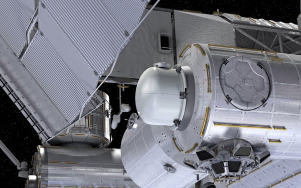 米ナノラックスは商用の衛星放出機構をISSに設置する計画だ
