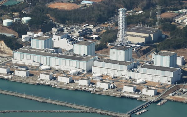 福島県内の原発は10基すべてが廃炉になる（写真は福島第2原発）