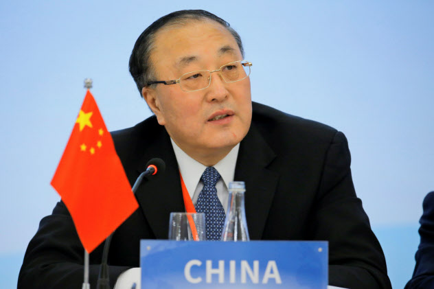 このほど中国の国連大使に就任した張軍氏(1月、北京)=ロイター このほど中国の国連大使に就任した張軍氏(1月、北京)=ロイター