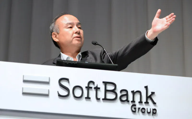 ソフトバンクGの純利益、92%減の550億円 10~12月期 ソフトバンクGの純利益、92%減の550億円 10~12月期