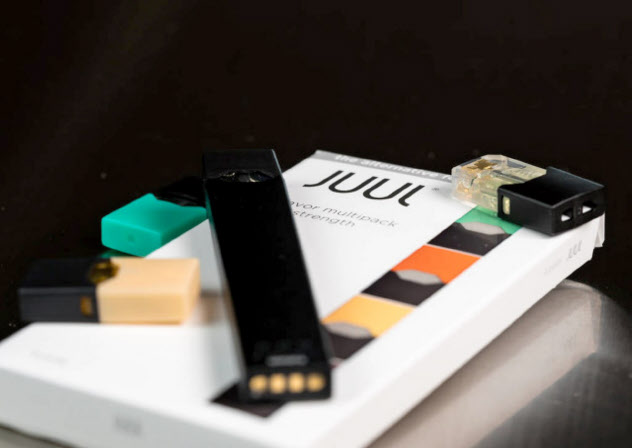 電子たばこ「JUUL(ジュール)」(図虫提供) 電子たばこ「JUUL(ジュール)」(図虫提供)