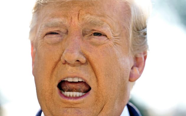 トランプ氏は連日のようにFRB批判を展開している=ロイター トランプ氏は連日のようにFRB批判を展開している=ロイター