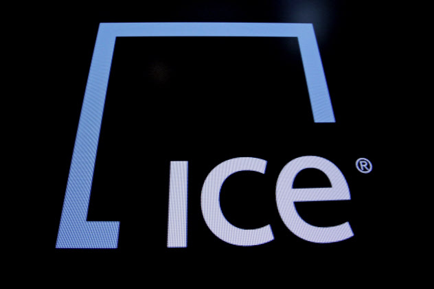 米インターコンチネンタル取引所(ICE)は9月にビットコイン先物の取引を開始する=ロイター 米インターコンチネンタル取引所(ICE)は9月にビットコイン先物の取引を開始する=ロイター