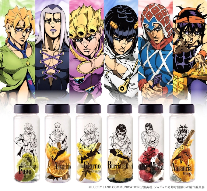 仙台の百貨店 テレビアニメ ジョジョ のハーブ飲料発売 日本経済新聞
