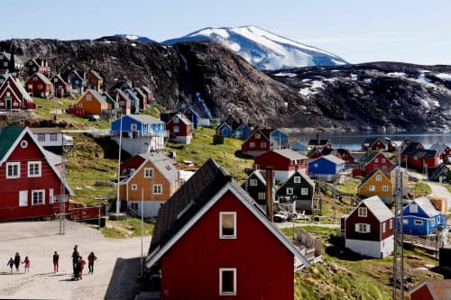グリーンランドには3850万トンのレアアースが埋蔵されていると推定される=ロイター