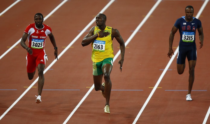 ボルト伝説 誕生の瞬間 08年北京五輪 日本経済新聞 ボルト伝説 誕生の瞬間 08年北京五輪 日本経済新聞