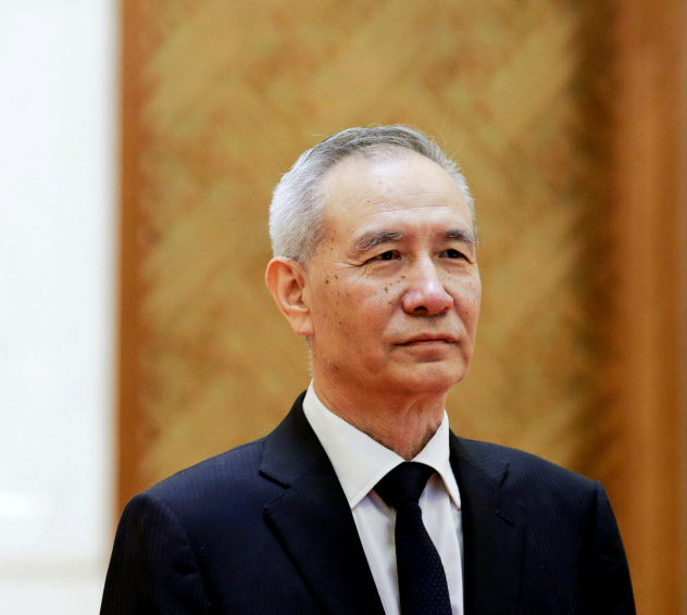 中国の劉鶴副首相(6月、北京)=ロイター 中国の劉鶴副首相(6月、北京)=ロイター