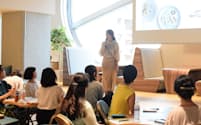 名古屋市は女性起業家育成に向けたセミナーを開く（7月31日、名古屋市中区）