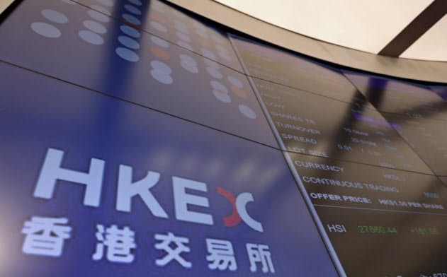 香港取引所はロンドン証券取引所の買収を提案した=AP 香港取引所はロンドン証券取引所の買収を提案した=AP