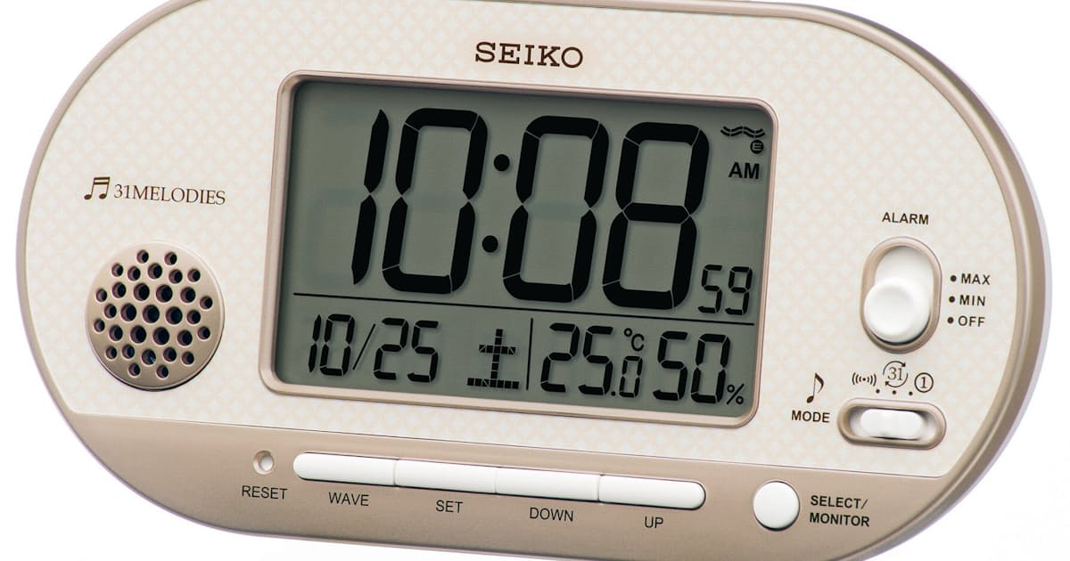 セイコークロック 31曲で目覚まし デジタル電波時計 日本経済新聞 セイコークロック 31曲で目覚まし デジタル電波時計 日本経済新聞