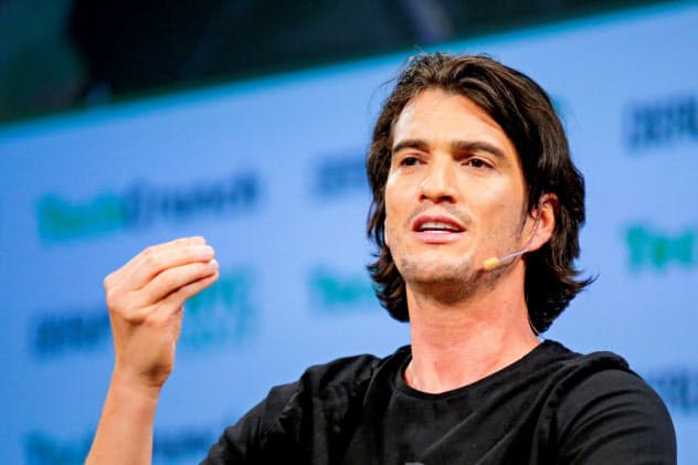 月内を目指していたIPOの延期に追い込まれた米ウィーカンパニーのニューマンCEOには、複数議決権株で投資家の批判が集まった(ロイター) 月内を目指していたIPOの延期に追い込まれた米ウィーカンパニーのニューマンCEOには、複数議決権株で投資家の批判が集まった(ロイター)