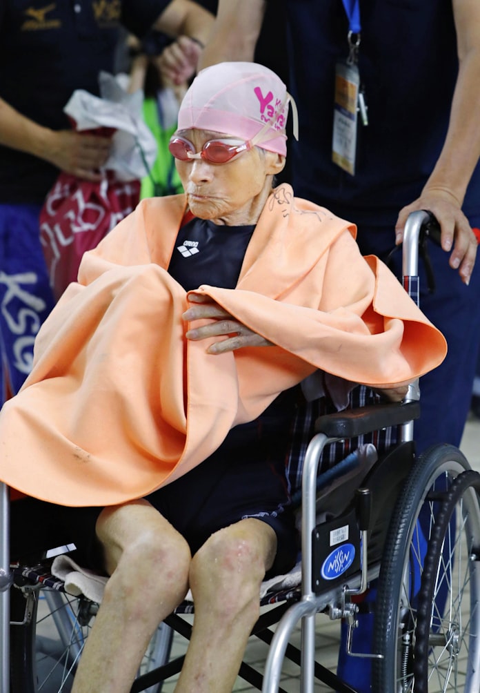 105歳でマスターズ水泳 長岡さんが最高齢出場 日本経済新聞 105歳でマスターズ水泳 長岡さんが最高齢出場 日本経済新聞