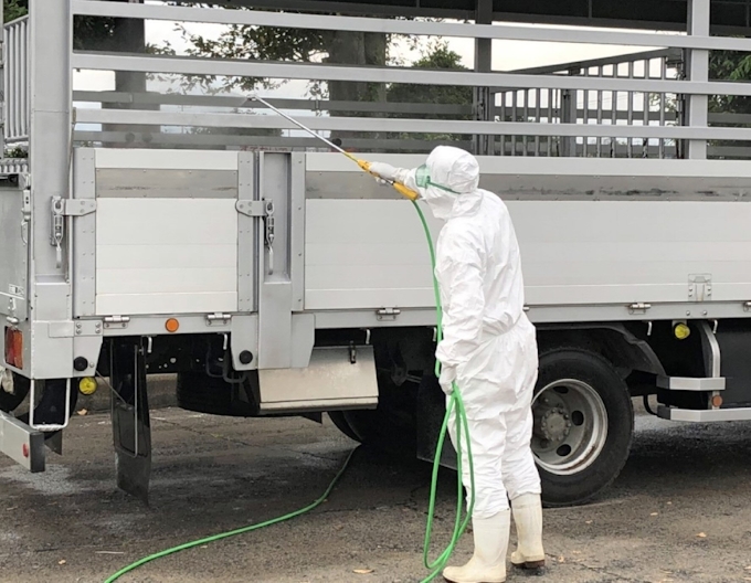 群馬県 県内3カ所で車両消毒 豚コレラ対策で 日本経済新聞