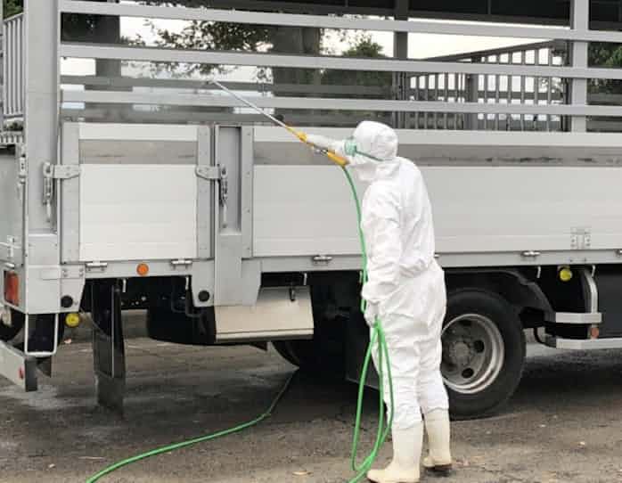 群馬県 県内3カ所で車両消毒 豚コレラ対策で 日本経済新聞