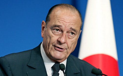 シラク元仏大統領