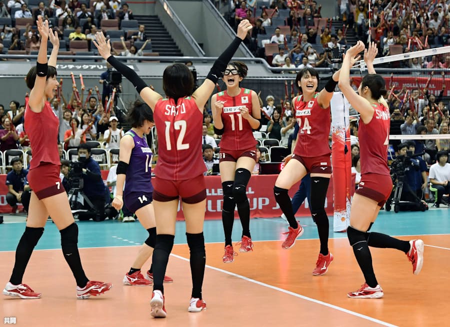 日本4勝目 セルビアに逆転勝ち バレー女子w杯 日本経済新聞