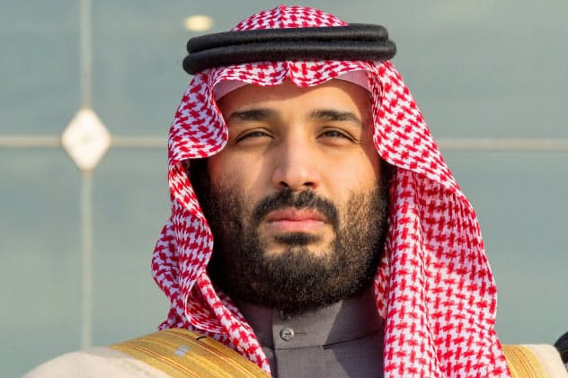 サウジアラビアのムハンマド皇太子=AP サウジアラビアのムハンマド皇太子=AP