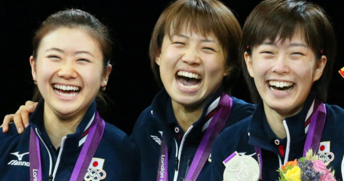 卓球 三姉妹 悲願の初メダル 12年ロンドン五輪 日本経済新聞 卓球 三姉妹 悲願の初メダル 12年ロンドン五輪 日本経済新聞