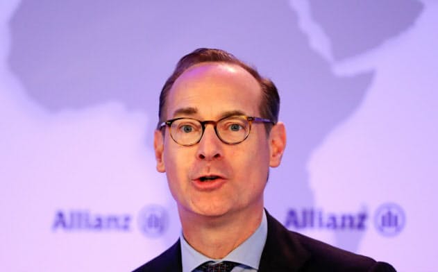 アリアンツのオリバー・ベートCEO=ロイター アリアンツのオリバー・ベートCEO=ロイター