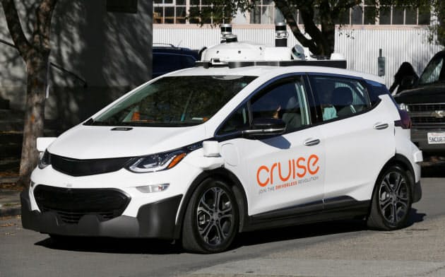米ゼネラル・モーターズ(GM)傘下のGMクルーズは自動運転技術を開発している=ロイター 米ゼネラル・モーターズ(GM)傘下のGMクルーズは自動運転技術を開発している=ロイター
