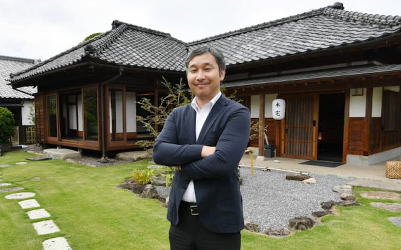 高級ホテル「飯塚邸」で個人客の獲得にも乗り出す 高級ホテル「飯塚邸」で個人客の獲得にも乗り出す