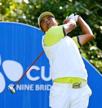 松山は3位 トーマス優勝 米男子ゴルフ 写真 共同 日本経済新聞